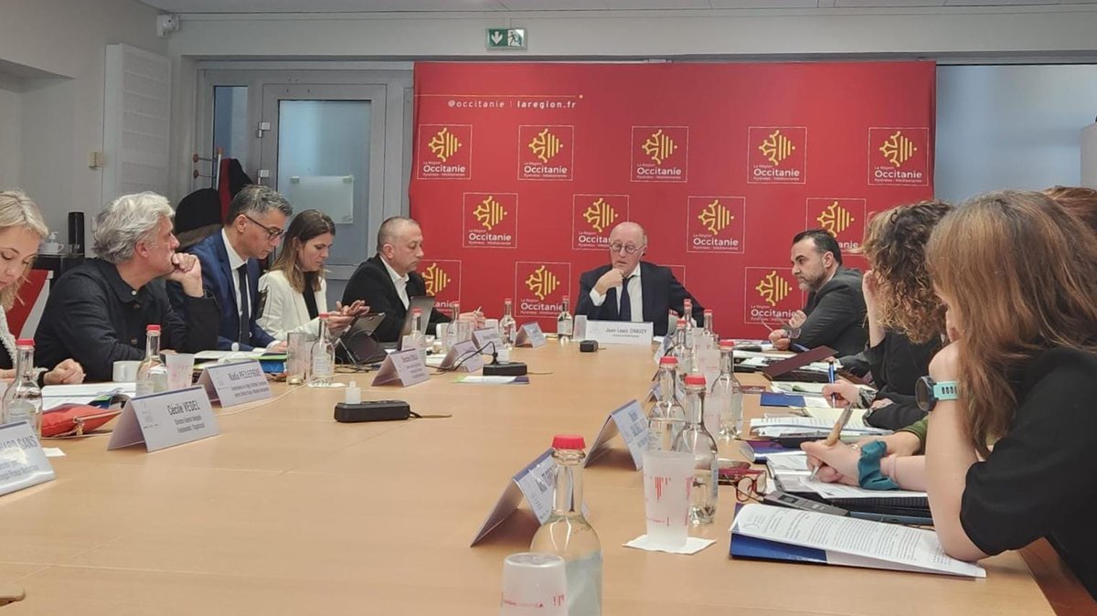ces_ib's tweet photo. 🗓️ El president @rafaballesters i el secretari general @pep_valero intervenen avui a l'Assemblea general de l'@Euroregion 

🗣️Els CESs de l'Euroregió expliquen les tasques comunes, les accions dutes a terme i les actuacions previstes

📍Tolosa de Llenguadoc https://t.co/1TiiTMvCVc