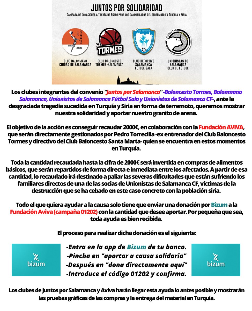 bmsalamanca's tweet photo. 🎗️JUNTOS POR SOLIDARIDAD
https://t.co/bKnPCpw9yp https://t.co/1CFZfQMXkw