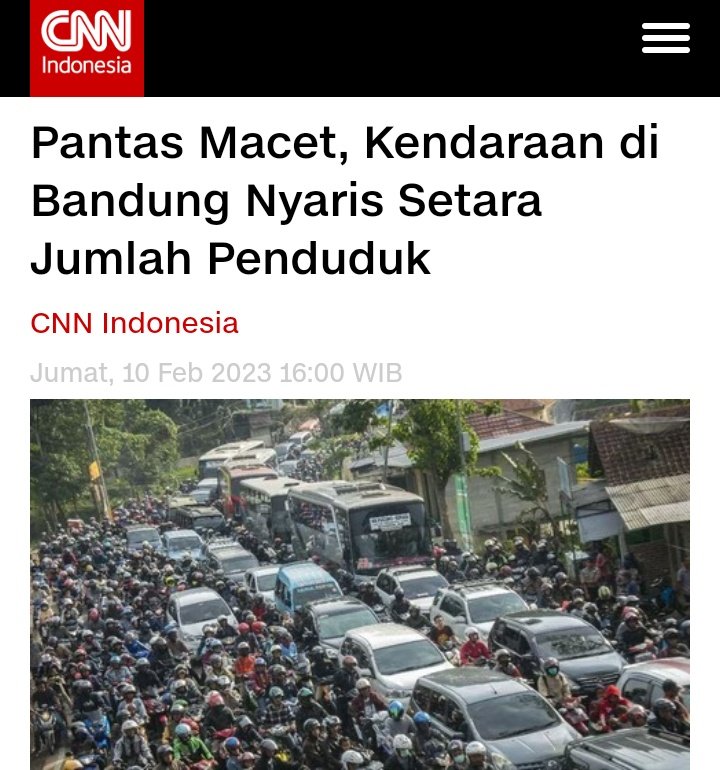 txtdaribandung's tweet photo. Penduduk Kota Bandung 2.4jt jiwa. Kendaraan 2.2jt unit, dengan rincian 1.7jt motor, 500rb mobil.

Solusi: ✨Bangun Flyover✨ https://t.co/DLxdarZduC