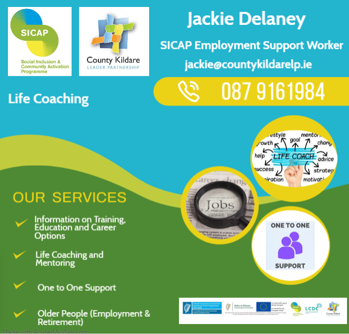 CountyKildareLP's tweet photo. #SICAP #SupportingIndividuals
For all your Employment Support needs & Life Coaching
π± - Jackie - 087-9161984
π§jackie@countykildarelp.ie https://t.co/HfaTfluDx2