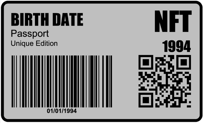 BirthdateNFT's tweet photo. BirthDate NFT Passport Club
Don't miss the opportunity to own your favorite day in a NFT Passport. Only one card per day. 1/1
Barcode and QR with your favorite day.
floor price 0.04eth
https://t.co/9pHVtxRtjC
#nft #nftproyect #nftcommunity #nftinvestor #NFTs https://t.co/EeFk25200T