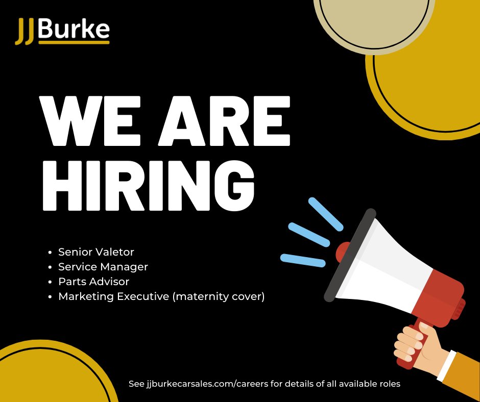 JJ Burke Car Sales (@jjburkecarsale1) on Twitter photo #JOBFAIRY
Would you like to join an award-winning team in the West of Ireland? We're #hiring for a number of positions, and would love to hear from you!
#irishjobfairy #jobsireland #irishjobs #recruitment #recruiting #joinourteam #mayojobs #jobsmayo <a href="/irishjobfairy/">Irish Job Fairy</a> #JOBFAIRY
Would you like to join an award-winning team in the West of Ireland? We're #hiring for a number of positions, and would love to hear from you!
#irishjobfairy #jobsireland #irishjobs #recruitment #recruiting #joinourteam #mayojobs #jobsmayo <a href="/irishjobfairy/">Irish Job Fairy</a>