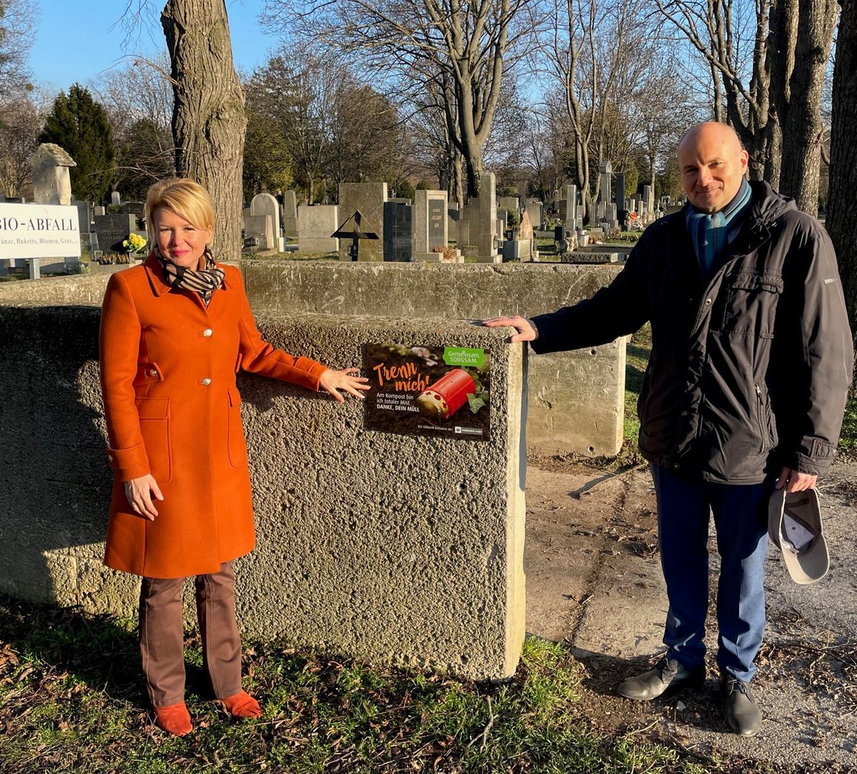 Friedhofsreferentin Stadträtin Sandra Wassermann, BA, hatte eine Führung am Wiener Zentralfriedhof, bei der innovative Ideen vorgestellt wurden. Viele der in Wien umgesetzten Maßnahmen wären auch für Klagenfurts Friedhöfe geeignet.
Mehr: klagenfurt.at/stadtverwaltun…