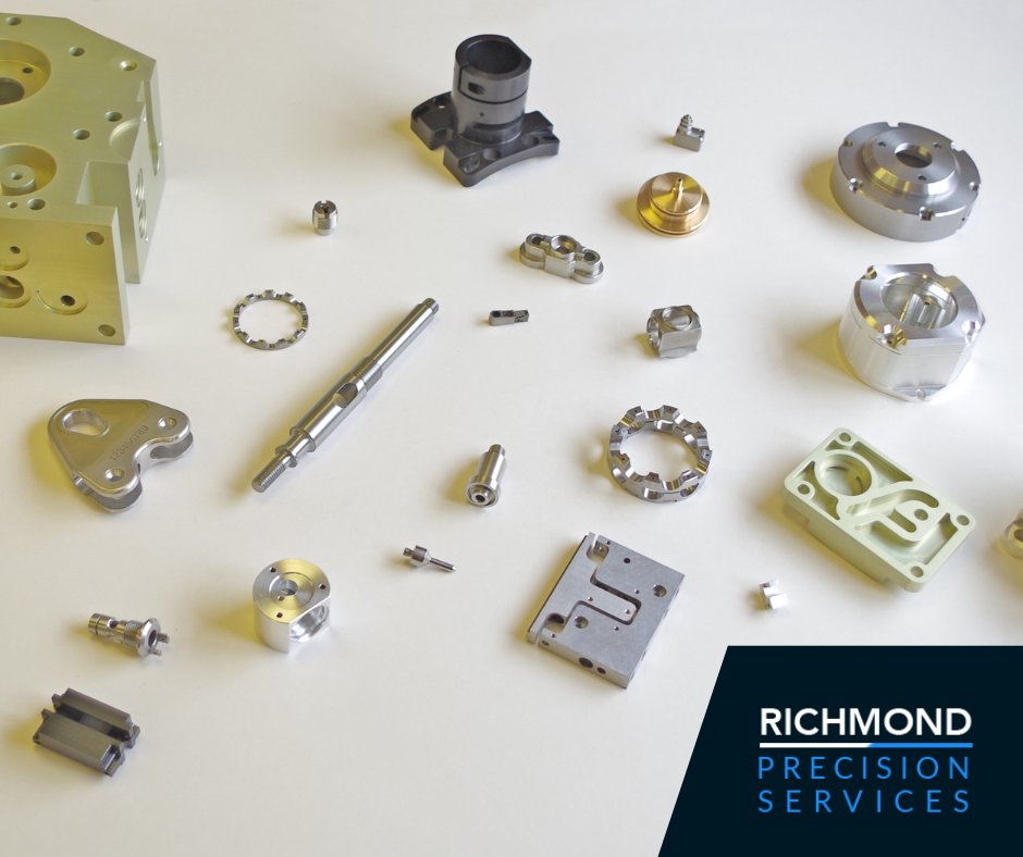 RichmondEng_'s tweet photo. We've been #manufacturing high quality precision engineered components since 1975, and over this time have gained an excellent reputation for our attention to detail and quality. 👌

Discover our machining service: https://t.co/xWvk0ekOnn

#Machining #CNC #CNCTurning #CNCMilling https://t.co/MLUsMZdXBz
