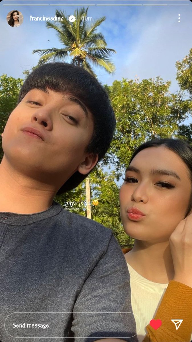 itshdln's tweet photo. Wooooooooy teka lang naaamaaan Kinikilig ako ng sobra.. buti na-ss ko to
Ganda talaga ng isang @francinecarreld
Diba @imsethfedelin
#FranSeth

February 7, 2023     February 10, 2023 https://t.co/X09sNqzlLR