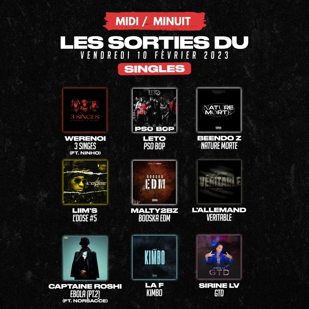 Midi/Minuit tweet media