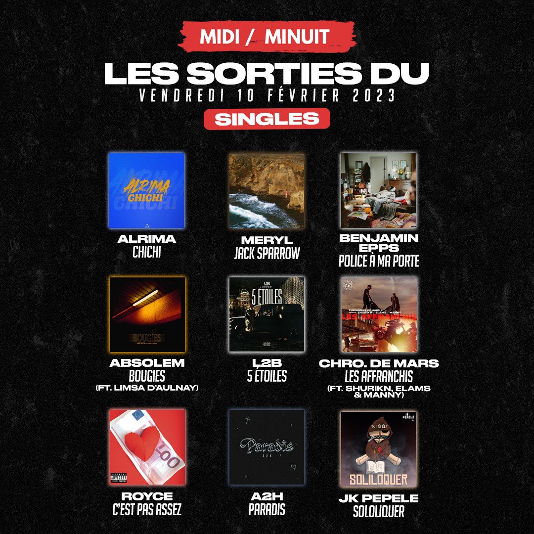 Midi/Minuit tweet media