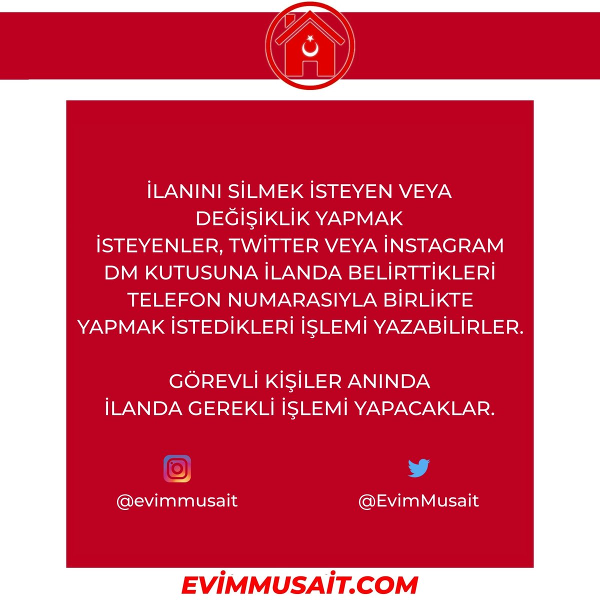 Evim / Arabam Müsait tweet media