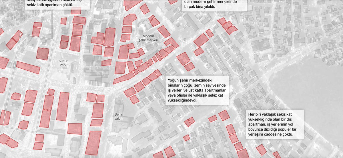contentidea's tweet photo. NEW YORK TIMES, Kahramanmaraş'ın uydu görüntüleriyle elde edilmiş ve yıkılan binaların net adresini gösteren görüntüleri yayınladı!

TAM HABER GÖRSELLER-> https://t.co/9QCeaTdfBa

#DEPREM https://t.co/bxRoonOJ3C