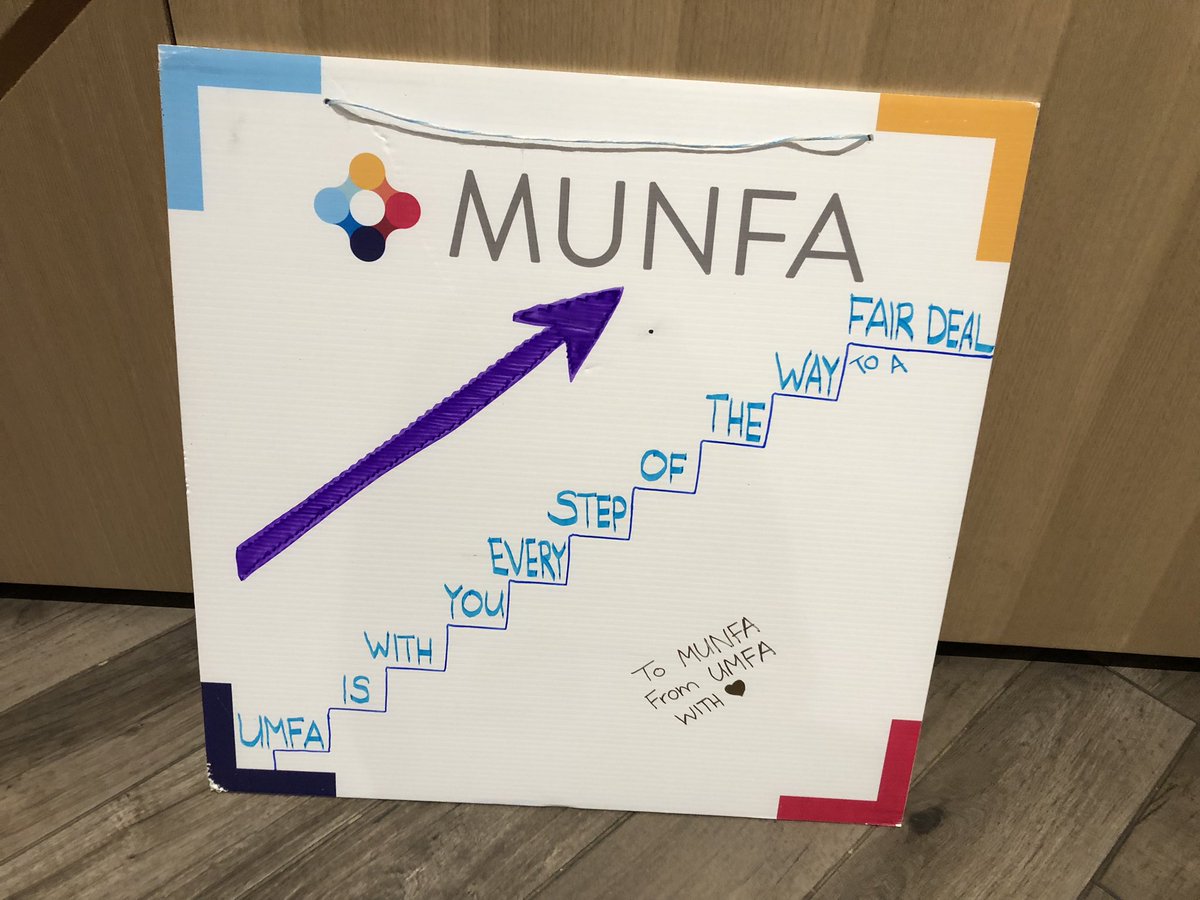 Ready for a day on the picket lines. 
<a href="/MUNFaculty/">MUNFA</a> our 1,300 <a href="/UMFA_FAUM/">UofM Faculty Assoc.</a> members are with you every step of the way until you get the fair deal you deserve!
#FairDealAtMUN