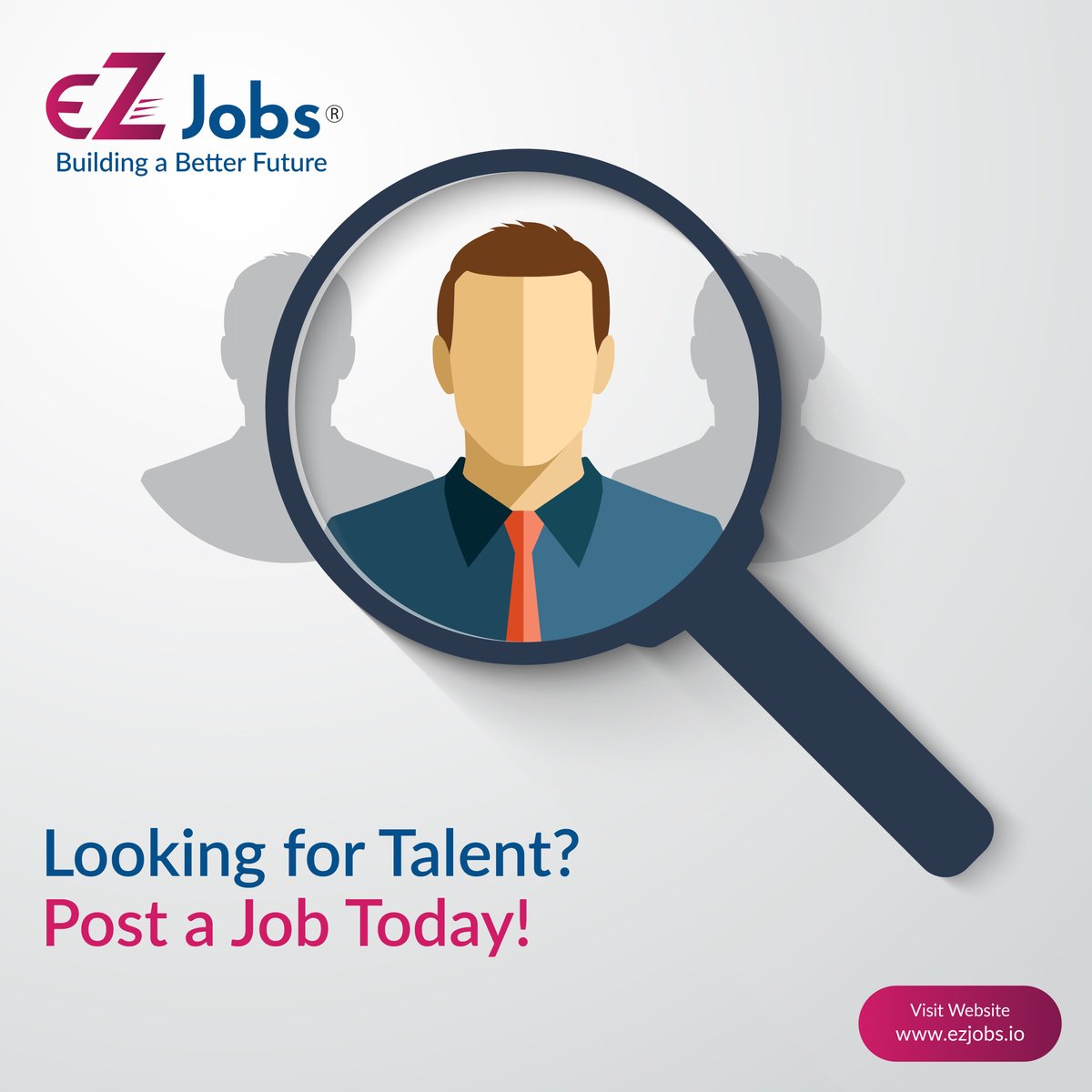 Post a Job and Hire quickly - Hire the best candidates on EZJobs.

#EZJobs #employerbranding #employertips #employerchoice #startuphiring #hiringalert #freejobposting #offcampusdrive #recruiting