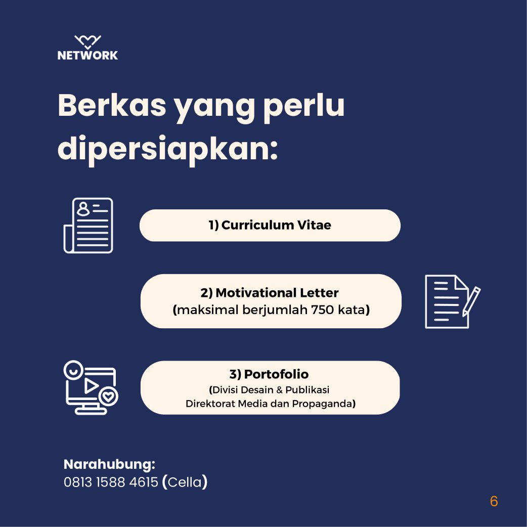 HopeHelpsNet's tweet photo. Berikut informasi detail mengenai rekrutmen terbuka HopeHelps Network tahun ini! 💛 https://t.co/GhaqDbirvB