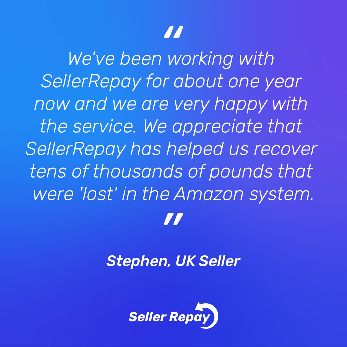 SellerRepay's tweet photo. Join thousands of sellers who trust Seller Repay! #sellerrepay #amazonsellertips #amazonfbajourney #amazonfbaexpert #amazonfba #amazonfbasecrets #sellertips #amazonsellercentral #amazonsellersupport #fbaseller https://t.co/ICSsfwsbgh