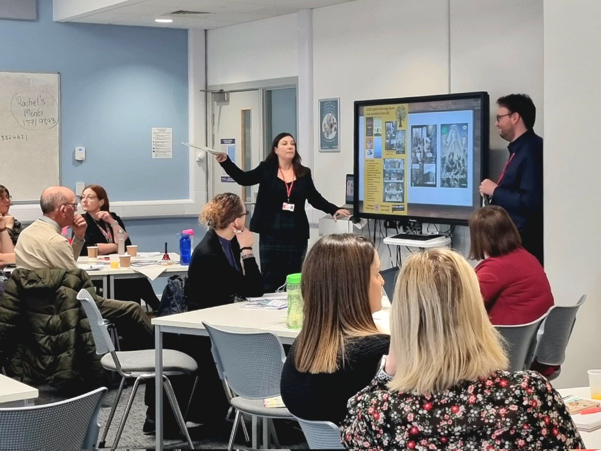 SEJenkins88's tweet photo. English Course Directors for @cwa_college up now! Presenting on our fantastic anthology of texts. https://t.co/Msqj7ohlwn