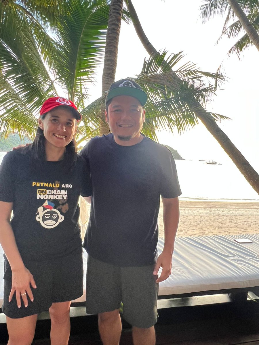 Such a pleasure spending time with petmalu <a href="/amandaterry/">Amanda Terry</a> of <a href="/OnChainMonkey/">OnChainMonkey®</a> at ACTAI Asia Pacific in the Philippines! !RISE