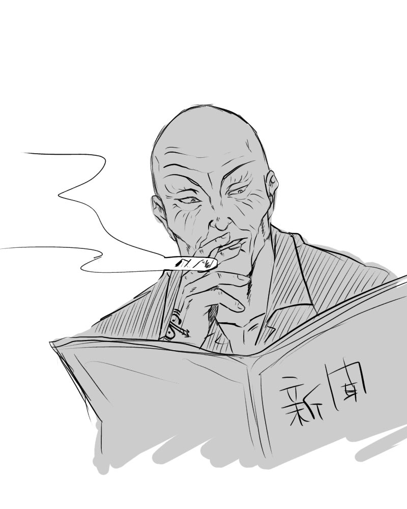らくがき
何かに集中してる時は真顔になってほしい 