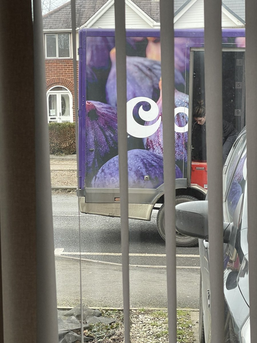 Zephy_Devil's tweet photo. Hey @Ocado are your drivers trained to not park across dropped curbs and on white lines? I fucking think not! It’s an obstruction and therefore illegal! Enjoy the fine from my local council! https://t.co/raoZesL9aP