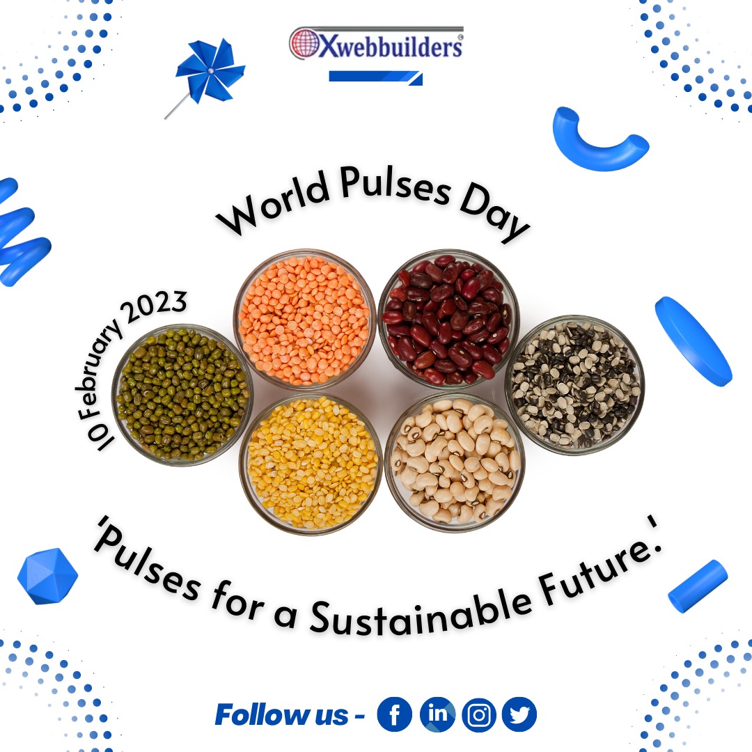 xweb_dotcom's tweet image. The day of the pulses!
The Steering Committee chose "Pulses for a Sustainable Future" as the subject for the 2023 event in light of the advantages that pulses offer to agrifood systems and the environment.

#1built4u #worldpulsesday #sustainablefuture #agriculture #agrifood