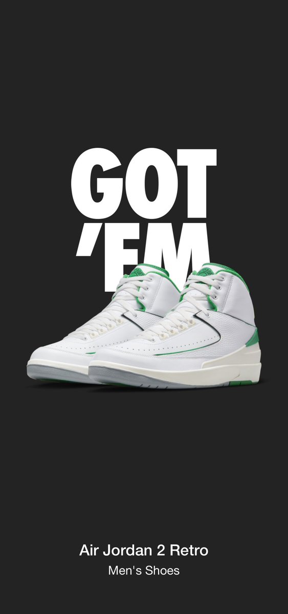 dimitripreston's tweet photo. @SOLELINKS  RESTOCK on Sneakers app. https://t.co/vtXckH3OwB