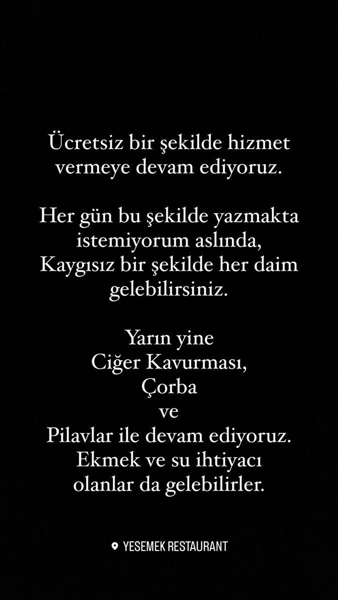 Yesemek Restaurant tweet media