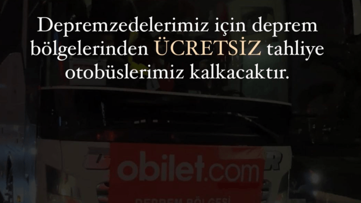webrazzi's tweet photo. Depremzedeler için Hatay’dan ücretsiz tahliye otobüsleri kaldırılıyor https://t.co/90IWxziVCK https://t.co/4xyhSdYHxk