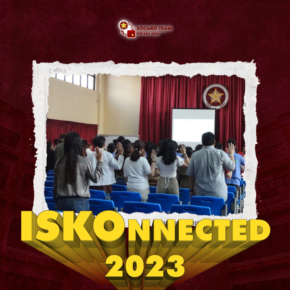 PUPSJ_SA's tweet photo. The Student Organizations 1st General Assembly of the year 2023 was a blast💥!
We would like to express our heartfelt gratitude to everyone who participated in ISKOnnected 2023🤗. This is just the beginning of many exciting events to come!
... https://t.co/CaSdJ1p8cq