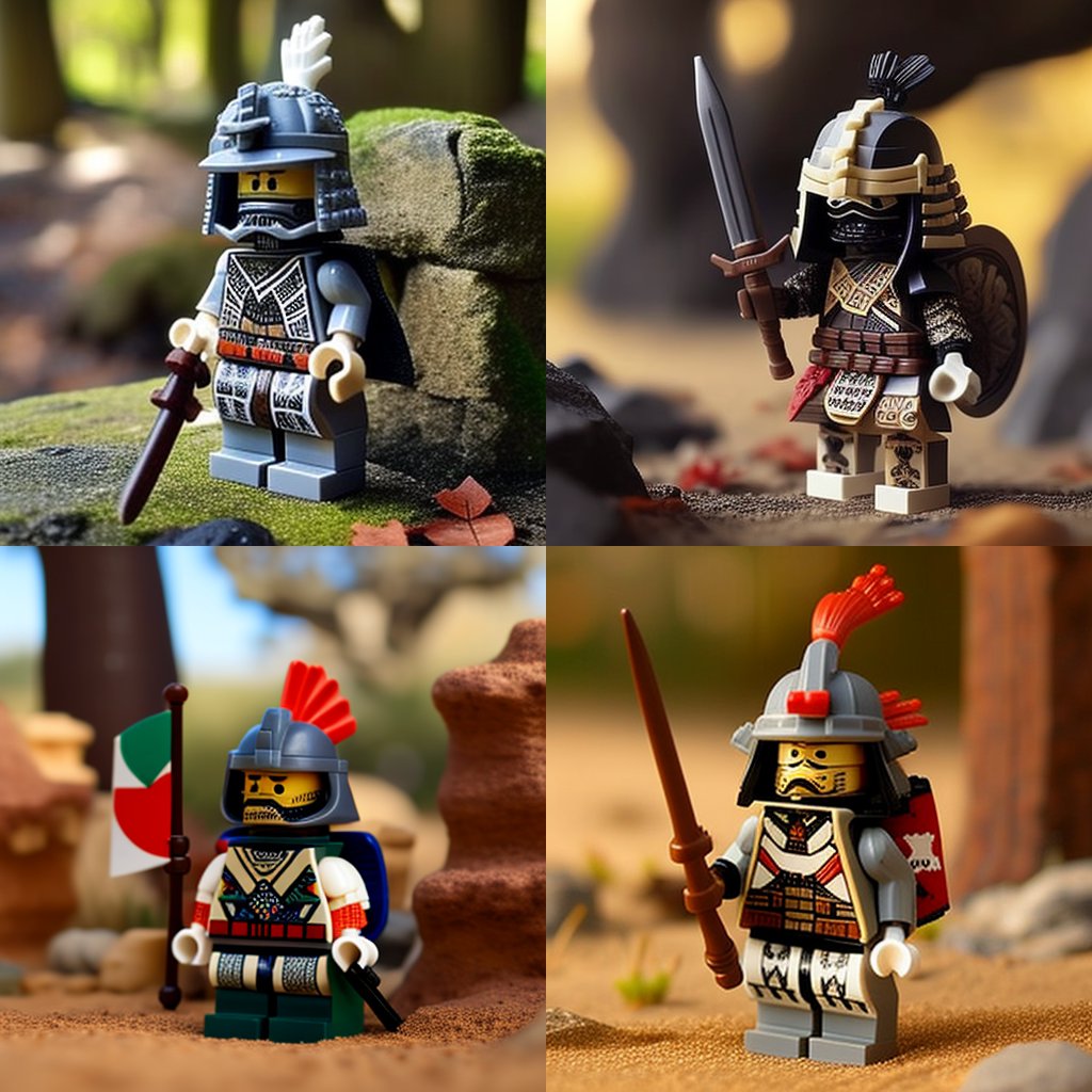 jamdescalzo's tweet photo. Todo el día estaría jugando con #midjourney 

Lego japanish warrior => https://t.co/fjZMAW3S5m