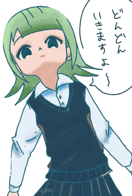 ぬこー様ちゃん先生の講評を聞いています!
わかりやすい漫画とは何か、とても勉強になります!
ぼくの番は次回になりそうですが、既に反省しています!

講評中の先生のファンアートです!
時々目のハイライトが消えて怖かわいいです。

無声漫画コンテストの講評する審査員 https://t.co/g1pbQRUy0T 