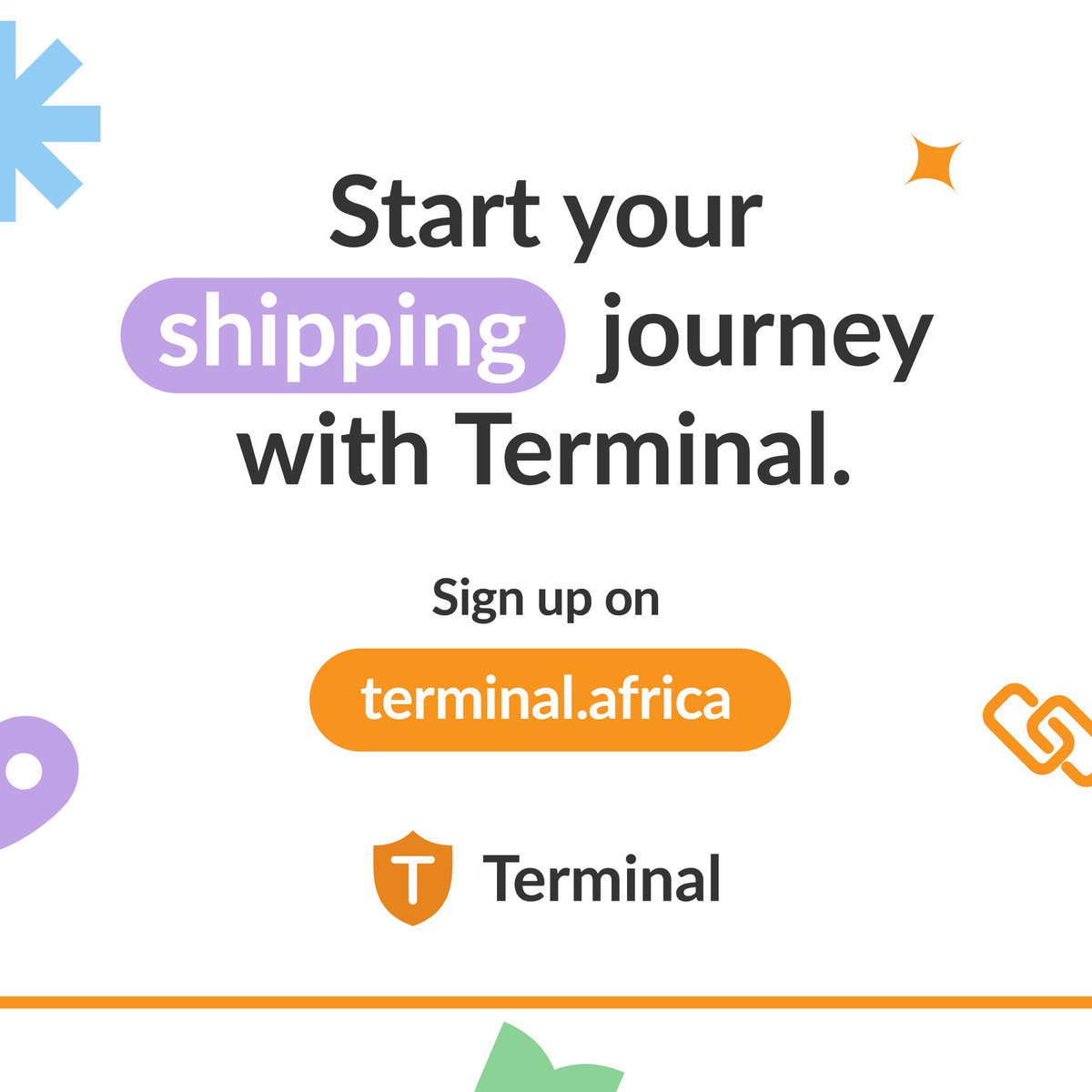 terminal_africa's tweet photo. When you think of ease, you think of #TerminalAfrica.
Sign up on https://t.co/PyXpoW20H5 to start your shipping journey today!
#futurenow #AfricaNXT #SessionSnippet #logistics https://t.co/GB50AzABQ7