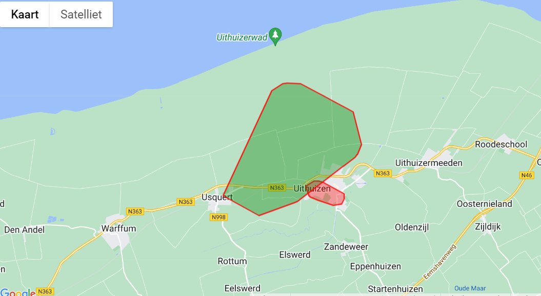 Er is een #stroomstoring in #Uithuizen gemeld om 12.08 uur, daarbij zitten 1.153 klanten zonder stroom/gas. Onze monteurs zijn onderweg om dit op te lossen. Sorry voor het ongemak!