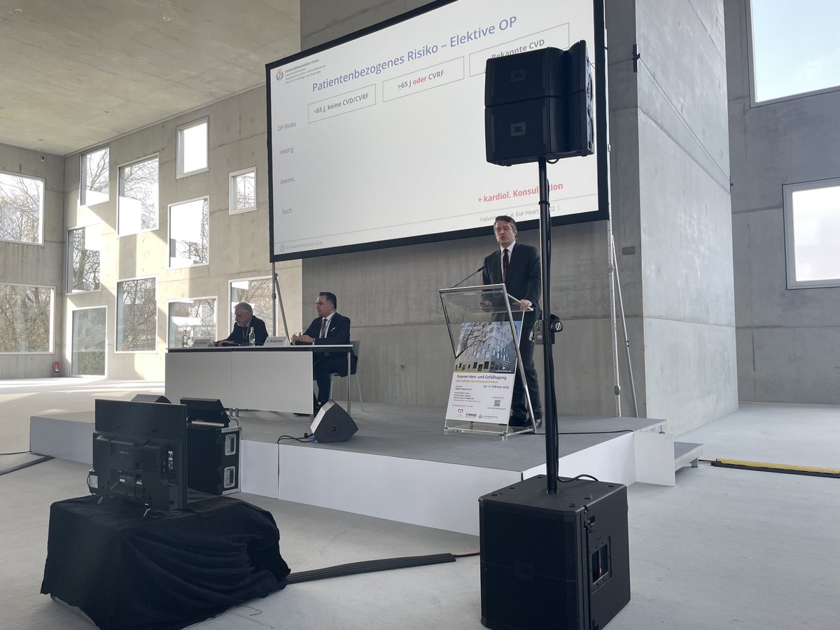Tienush Rassaf (@trassafmd) on Twitter photo Jetzt live
Essener-herztagung.de
2d, 11 Sitzungen, 41 VortrÀge
13 CME Punkte
Hybrid (virtuell oder live vor Ort in Essen im Sanaa GebÀude)
Bisher >600 Anmeldungen
#EHGT2023
âŠ<a href="/unidue/">Uni Duisburg-Essen @unidue.bsky.social</a>â© âŠ<a href="/MedEssen/">Medizinische FakultĂ€t Essen</a>â© âŠ<a href="/YoungDgk/">Young DGK</a>â© âŠ<a href="/DGK_org/">Deutsche Gesellschaft fĂŒr Kardiologie</a>â© Jetzt live
Essener-herztagung.de
2d, 11 Sitzungen, 41 VortrÀge
13 CME Punkte
Hybrid (virtuell oder live vor Ort in Essen im Sanaa GebÀude)
Bisher >600 Anmeldungen
#EHGT2023
âŠ<a href="/unidue/">Uni Duisburg-Essen @unidue.bsky.social</a>â© âŠ<a href="/MedEssen/">Medizinische FakultĂ€t Essen</a>â© âŠ<a href="/YoungDgk/">Young DGK</a>â© âŠ<a href="/DGK_org/">Deutsche Gesellschaft fĂŒr Kardiologie</a>â©