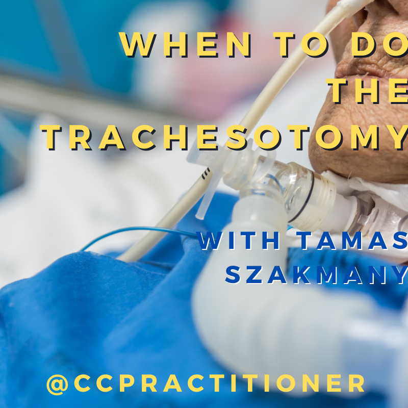 CCP Podcast: when to do the tracheostomy with @iamyourgasman traffic.libsyn.com/criticalcarepr… journals.lww.com/ccmjournal/Cit… pubmed.ncbi.nlm.nih.gov/36661461/