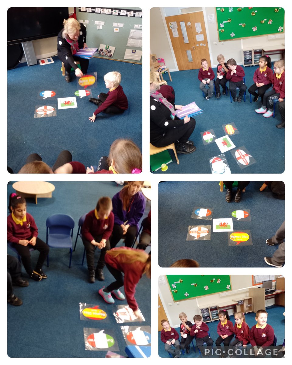 YsgolPenCoch's tweet photo. Yellow class has been learning to say Good morning in different languages! 
#yellowclass #ypc https://t.co/e2vwRWEZ7A