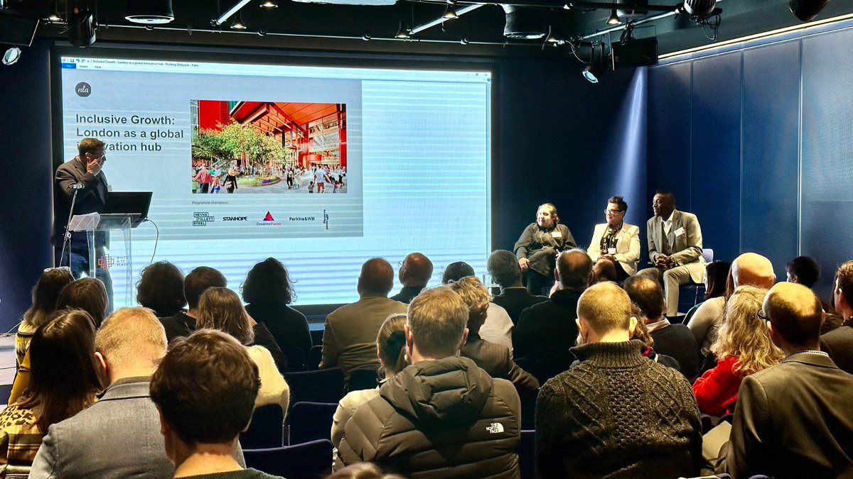 nlalondon's tweet photo. Session two comes to an end with our final panel discussion, where our speakers face questions from the audience.
'Often there are still a lot of people excluded - how do we know when we have a genuinely inclusive ecosystem - what does that look like?'
#NLAEducation #NLAHealth https://t.co/nOgYoGPvhJ
