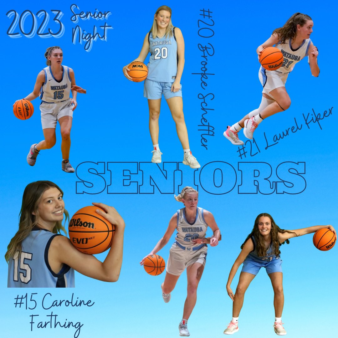 WataugaHSWBB's tweet photo. GAMEDAY vs Ashe. Where else would you be tonight???
#seniors
#jvlastgame 
#family 

@wataugaboosters @WataugaPioneers @WataugaDemocrat @charlottepreps @BallHerHoopsCLT https://t.co/ITujXxMm0A