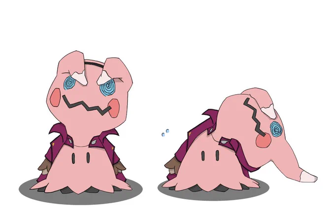 #Luillust鷹嶺ルイミミッキュ の ばけのかわ 