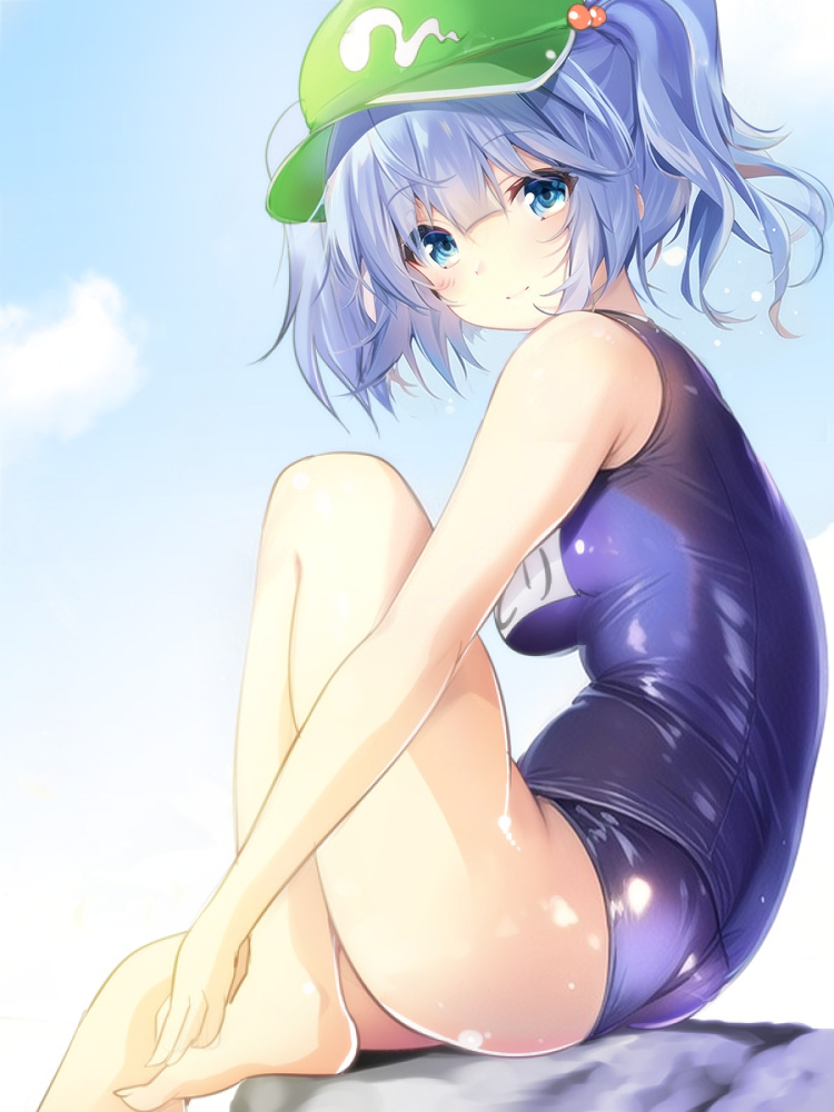 マリン船長も風神録やってたから昔描いたスク水にとり
しょけんなのにうまいなぁ😌 