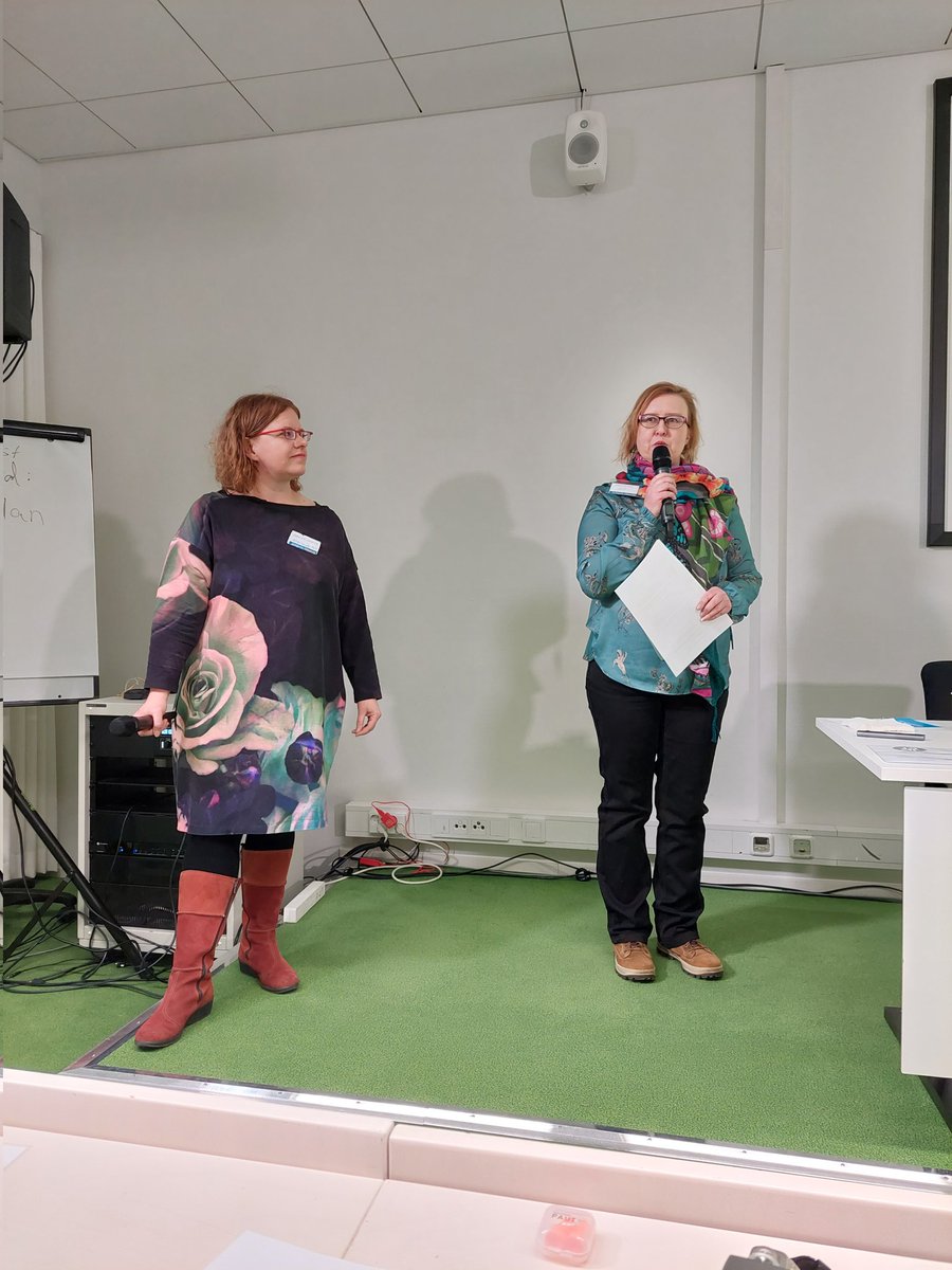 Autismiliitto's tweet photo. Karolina Lamroth ja Christina Alho pitävät #talvipäivät2023 työpajan nimeltään Miltä aistikuormitus tuntuu? Usein ajatellaan autismia diagnoosikriteeristön ja tautiluokituksen käsitteiden kautta. PAUT ry haluaa avata työpajassa sitä miltä autismi voi tuntua autistille. #aistit https://t.co/ToPmNZGzif