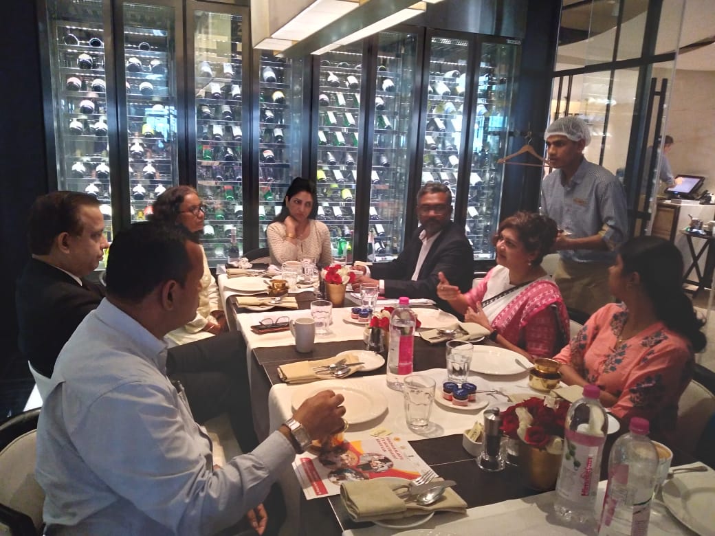 TbDivision's tweet photo. The Taj Group of Hotel has adopted 345 TB patients as "Nikshay Mitras" under "Pradhan Mantri TB Mukt Bharat Abhiyaan" where the CTO Mumbai and CTD officials met the CSR and HR team of The Taj Hotel, Mumbai.
#TBMuktBharat #EndTB #Tuberculosis https://t.co/KVsIhcWOhs