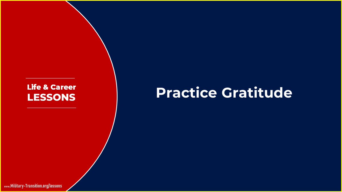 #Life #Career #Success #Lessons
military-transition.org/lessons.html
#LifeAfterMilService #postMilitaryLife #VeteransConnect #VeteransUnited #UnitedVeterans #USVets #USVeteran #USVeteranCorp #ServedHonorably #veteran #veterans