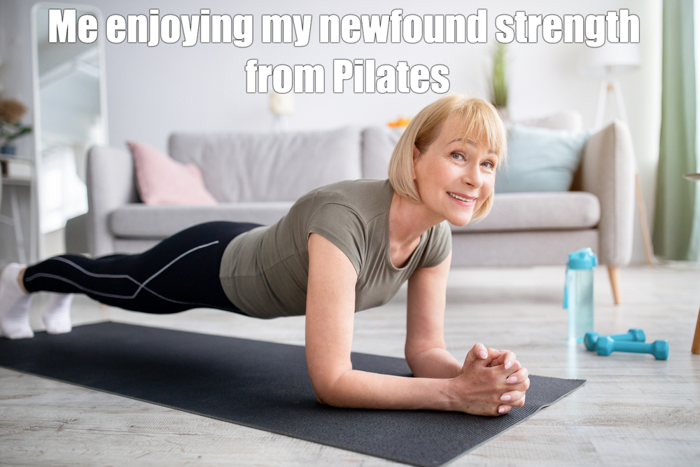 EPSouthsea's tweet photo. 💪 Unleash your inner strength with Pilates!
#PilatesMeme #Pilates #ClassicalPilates https://t.co/MsDjTX6Cmf