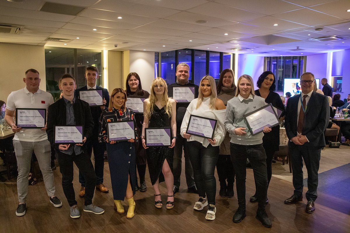 RNNGroup's tweet photo. On Wednesday, we hosted an awards ceremony at the Wharncliffe restaurant to honour the outstanding achievements of apprentices and employers within the RNN Group over the past year.

#SkillsForLife #NAW2023 #apprenticships #awards https://t.co/avB6hoicVu