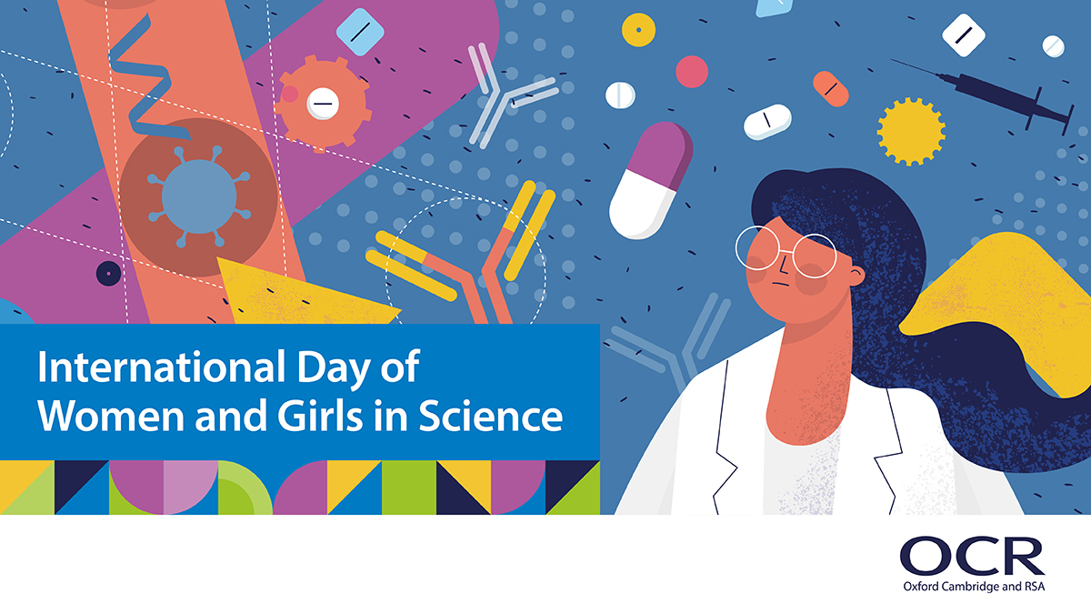 OCR_Science's tweet photo. #FEBRUARY11 is International Day of Women & Girls in Science. Our science subject advisors have each highlighted a scientist and the work that she has done that inspires them.
https://t.co/WwKaA3UPnR
@WomenScienceDay #WomeninScience #GirlsinScience #idwgs #ScienceisEquality https://t.co/k8fesdWXJY