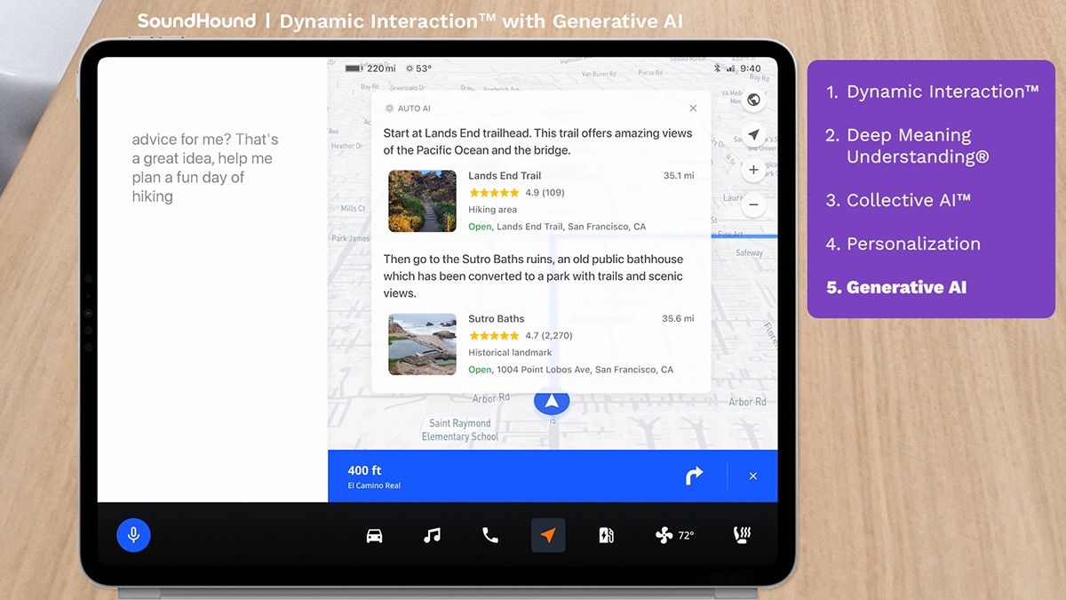 audioXP_editor's tweet image. SoundHound Unveils Dynamic Interaction With Generative AI Technology
Read More audioxpress.com/news/soundhoun…

@SoundHound  
#voicerecognition #humaninterfaces #artificialintelligence