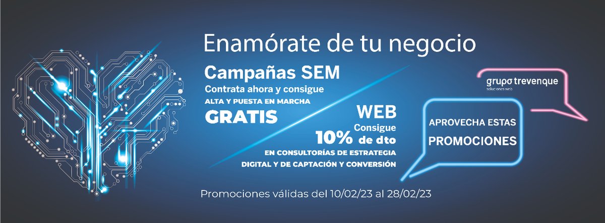 TrevenqueGroup's tweet image. #SanValentín es una época para celebrar el amor, y ¿qué hay más importante que amar lo que hacemos?
En #GrupoTrevenque, queremos ayudarte a enamorarte de tu negocio. 

Contáctanos hoy mismo para más información.

solucionesweb.trevenque.es/contacto/

#EnamórateDeTuNegocio #PromoSanValentín