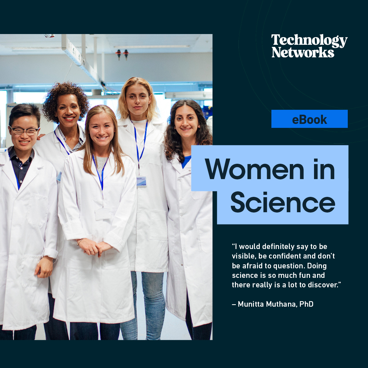 Tech_Networks's tweet photo. It is International Day of Women and Girls in Science! To honor the day, our eBook hears the experiences of 9 incredible women in STEM 👇
https://t.co/YSVezIroHL
#WomenInScience #IWDGS https://t.co/1WFbQB7XPT