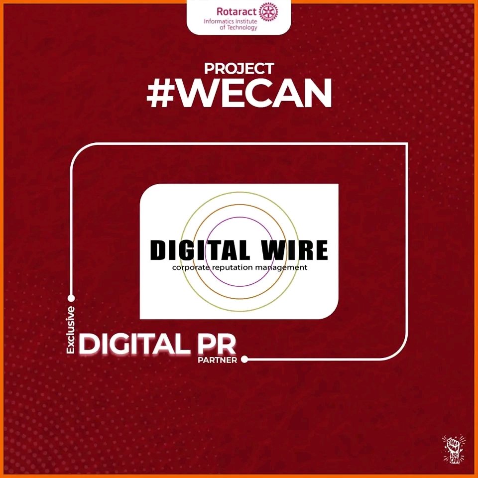 IITRotaract's tweet image. Introducing this year’s Digital PR partner for project WeCan an initiative by the Rotaract club of IIT,                 &quot;Digital Wire Global&quot;

We appreciate your support

#communityservice #prpartner #rotaract3220 #LearnServeandStrive #imaginerotary #RACIIT #weareraciit