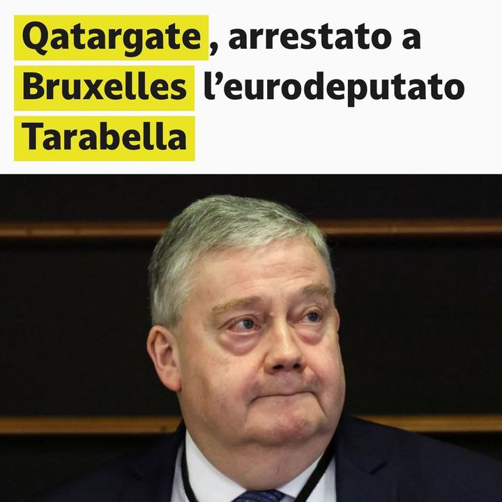 LegaSalvini's tweet photo. Questo europarlamentare belga di sinistra insultò Salvini. Oggi lo arrestano. Spiace. https://t.co/SIyQkXvhQa