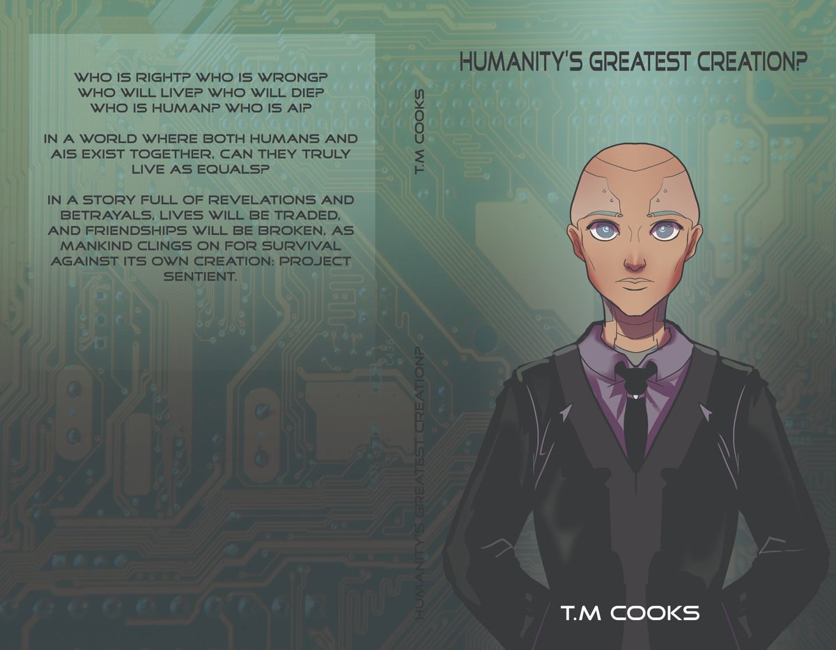 An exceptional group of 12 year 9s from <a href="/TrenthamAcademy/">Trentham Academy</a> have written a novel in 5 days. Richard would like to thank them, Miss Stanway, and everyone at the school for making this writing week such a pleasure. Humanity's Greatest Creation? will be available from Amazon next week.