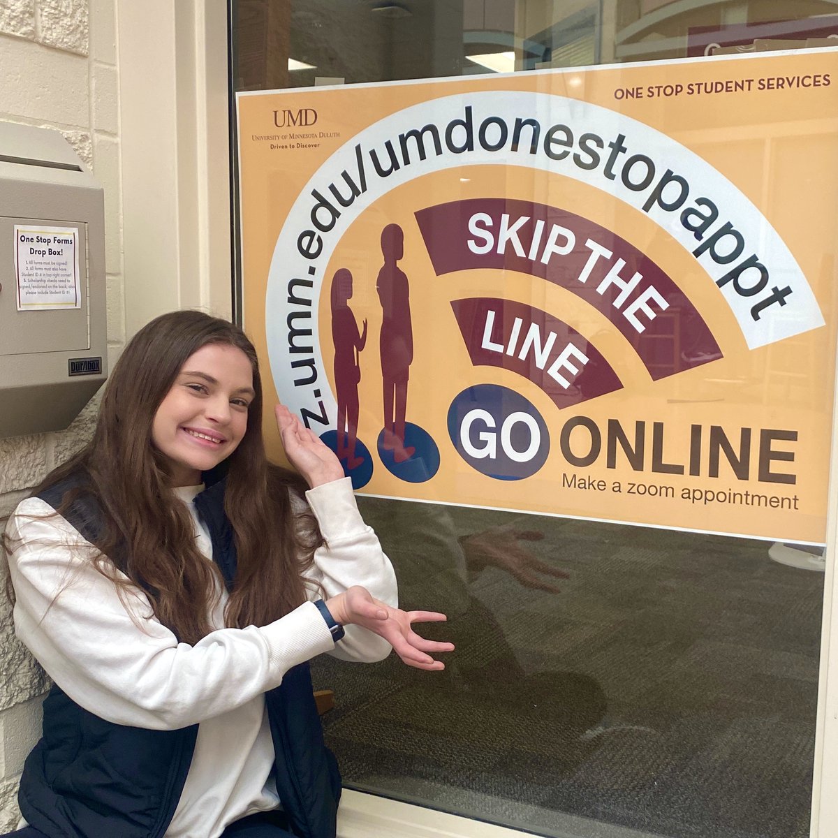 #reminder: Along with our other contact methods, #Zoom appointments are also available! Sign up at z.umn.edu/umdonestopappt preferably using your UMD email!

#umd #duluth #rolldogs